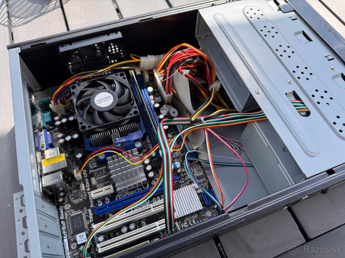 Počítač AMD Phenom II, 2GB - Bez HDD a OS - 7