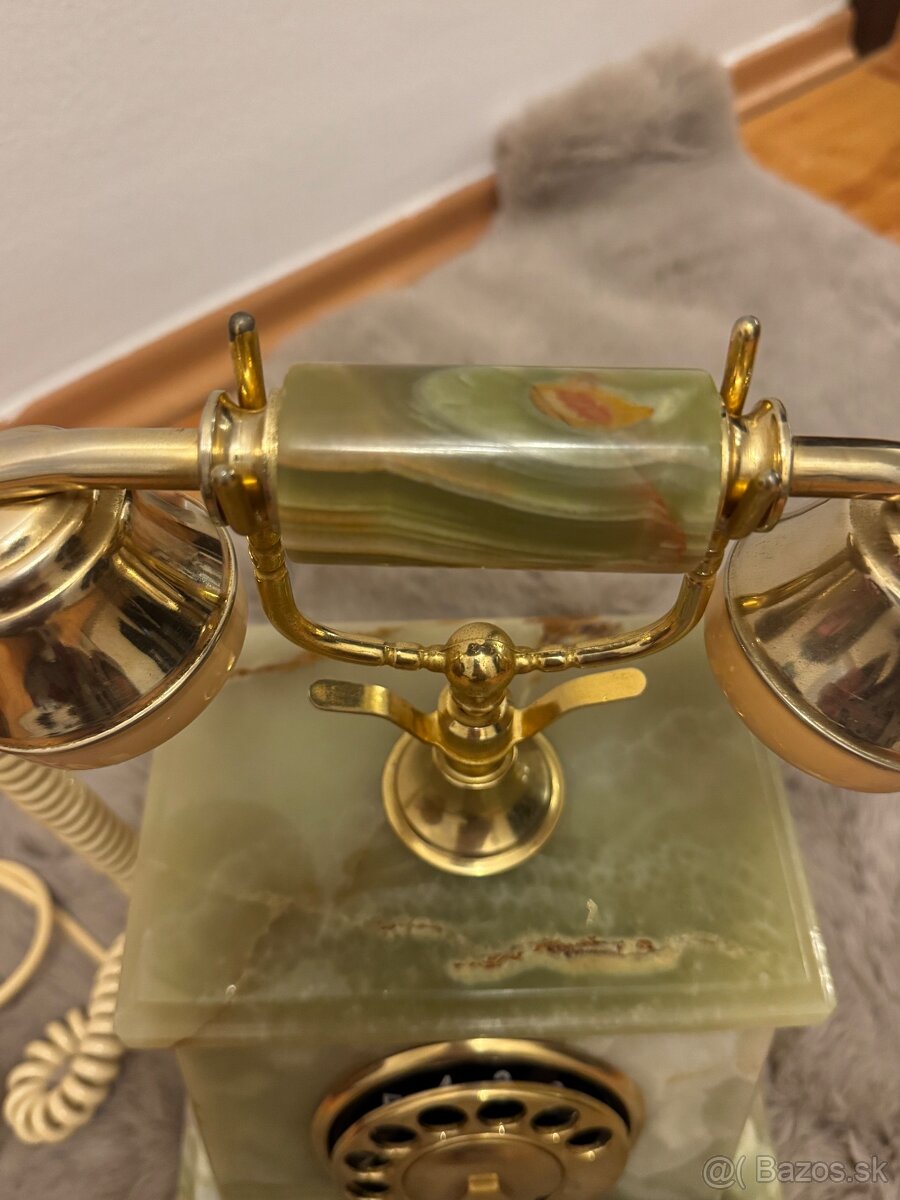 Ónyx starožitný telefón - 7