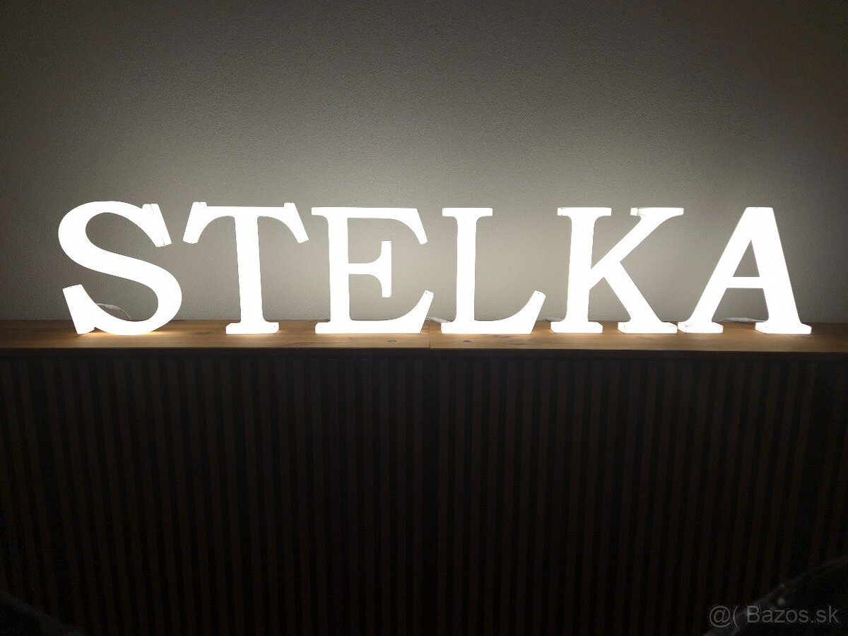 Svetelné písmená na prenájom – vytvorte si vlastný napis - 7