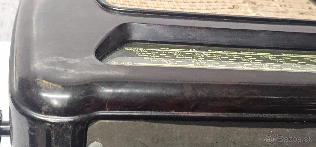 "Accord" 》Tesla 401U 》Starožitné elektronkové radio 》bakel - 7