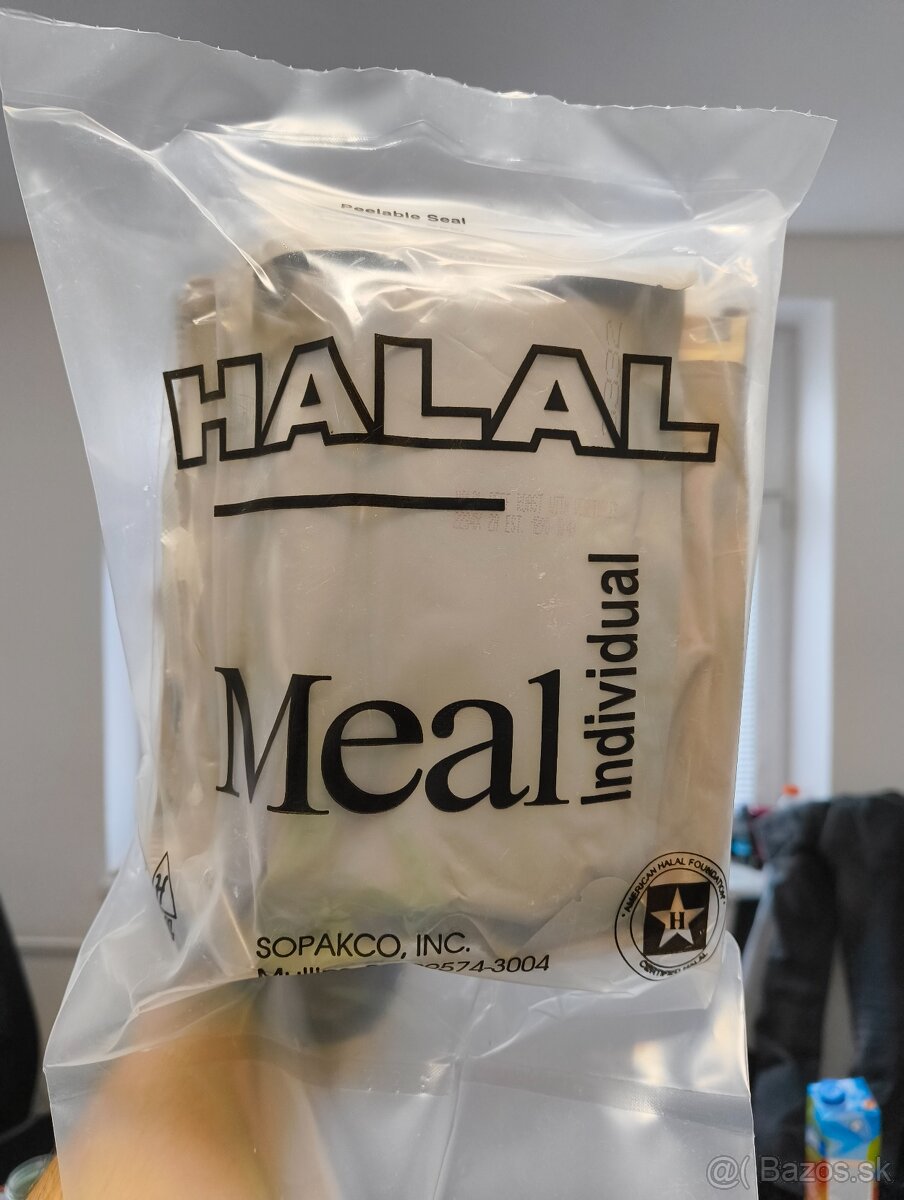 MRE Usa Army 🇺🇲 Halal edícia 🍝🍴 - 7