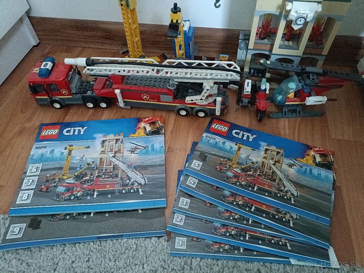 Lego city 60216-hasicsky zbor - 7