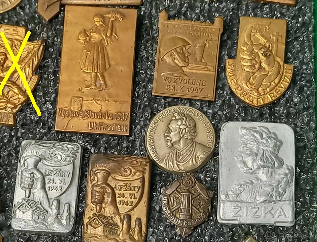 Odznaky - 1. ČSR aj Slovenský Štát - 7