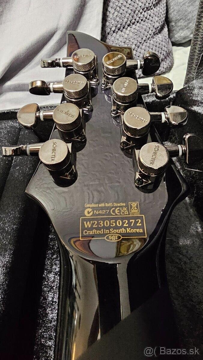 Schecter Hellraiser Hybrid C-8 TBB 8 strunná gitara - 7