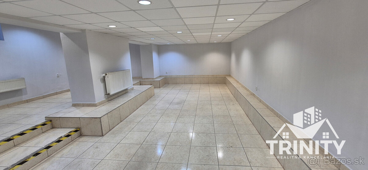 Na prenájom obchodné priestory v širšom centre mesta Nové Zá - More