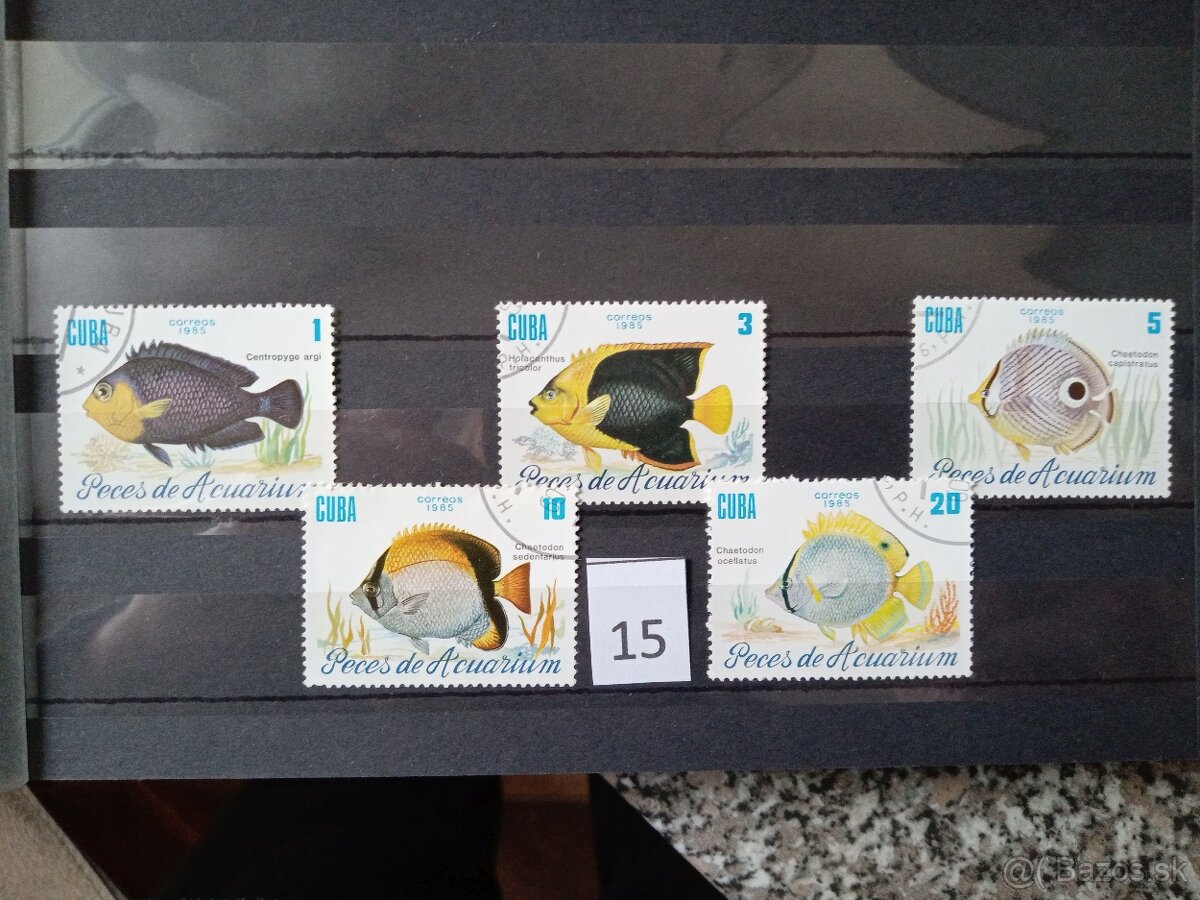 Poštové známky č.491 - AMERIKA a KARIBIK I. - 20 sérií - 7