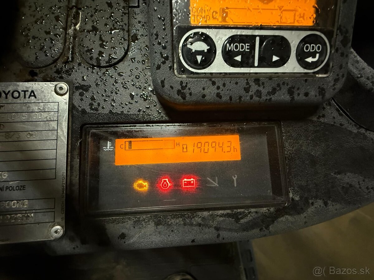 Vysokozdvižný vozík Toyota LPG VZV 02-8FGF15 - 7