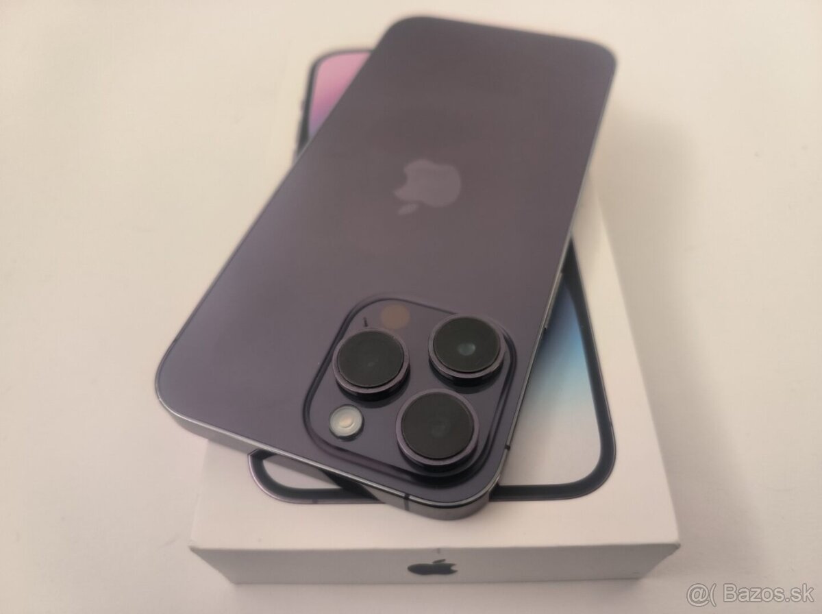 apple iphone 14 PRO MAX 1TB Purple / Batéria 86% - 7