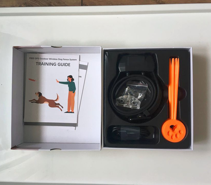 Bezdrôtový elektrický ohradník pre psa s GPS - Patpet F800 - 7