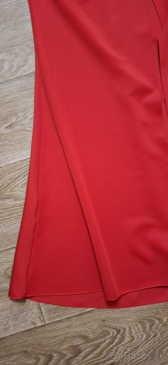 Červené spoločenské šaty - 7