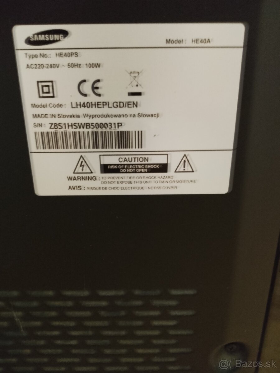 Predám televízor Samsung - 7