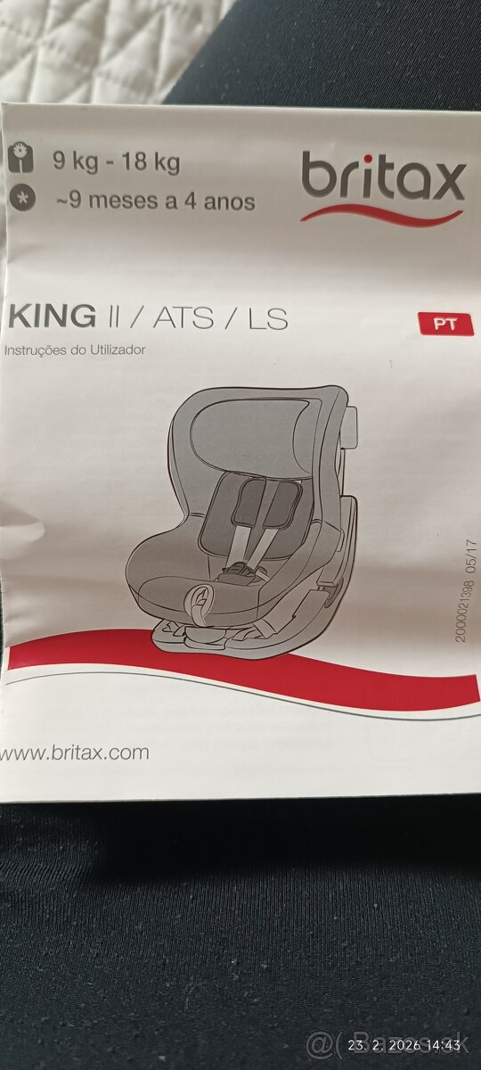 Predám autosedačku Britax - 7