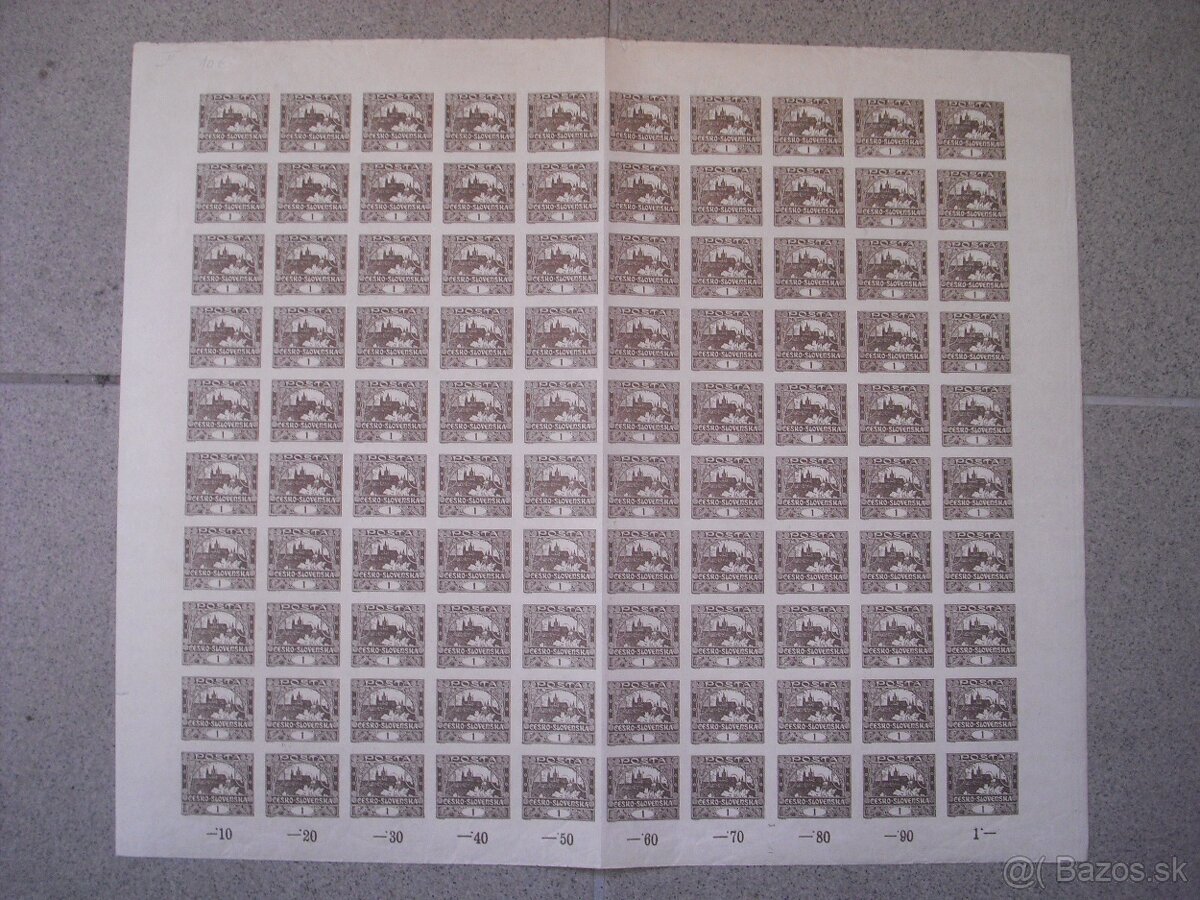 predam Postove Archy CSR 1918 1919 + Alfons Mucha - 7