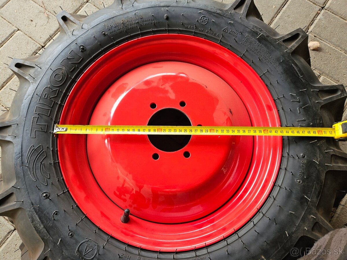 Čisto nové kolesá aj s diskami, na traktor - 7