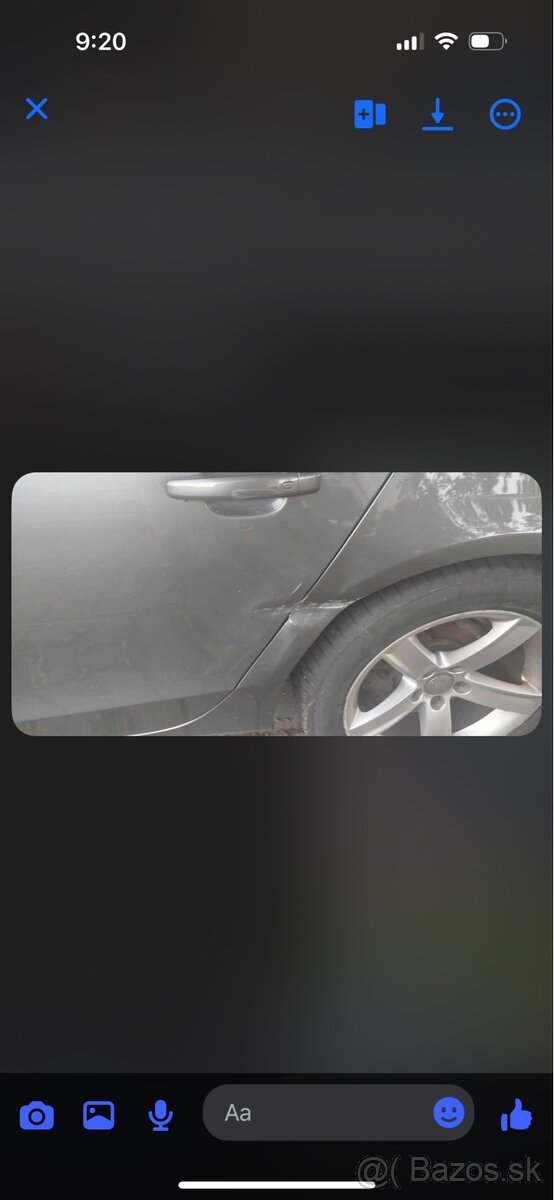 Predám odretú Audi A4 B8 - 7