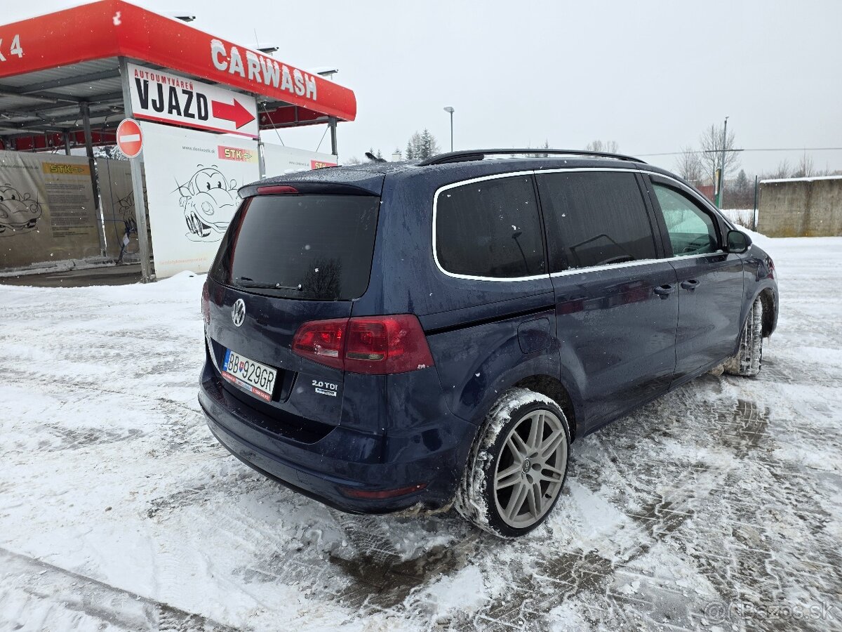 Volkswagen sharan 2.0 130 kw dsg 6 - 7