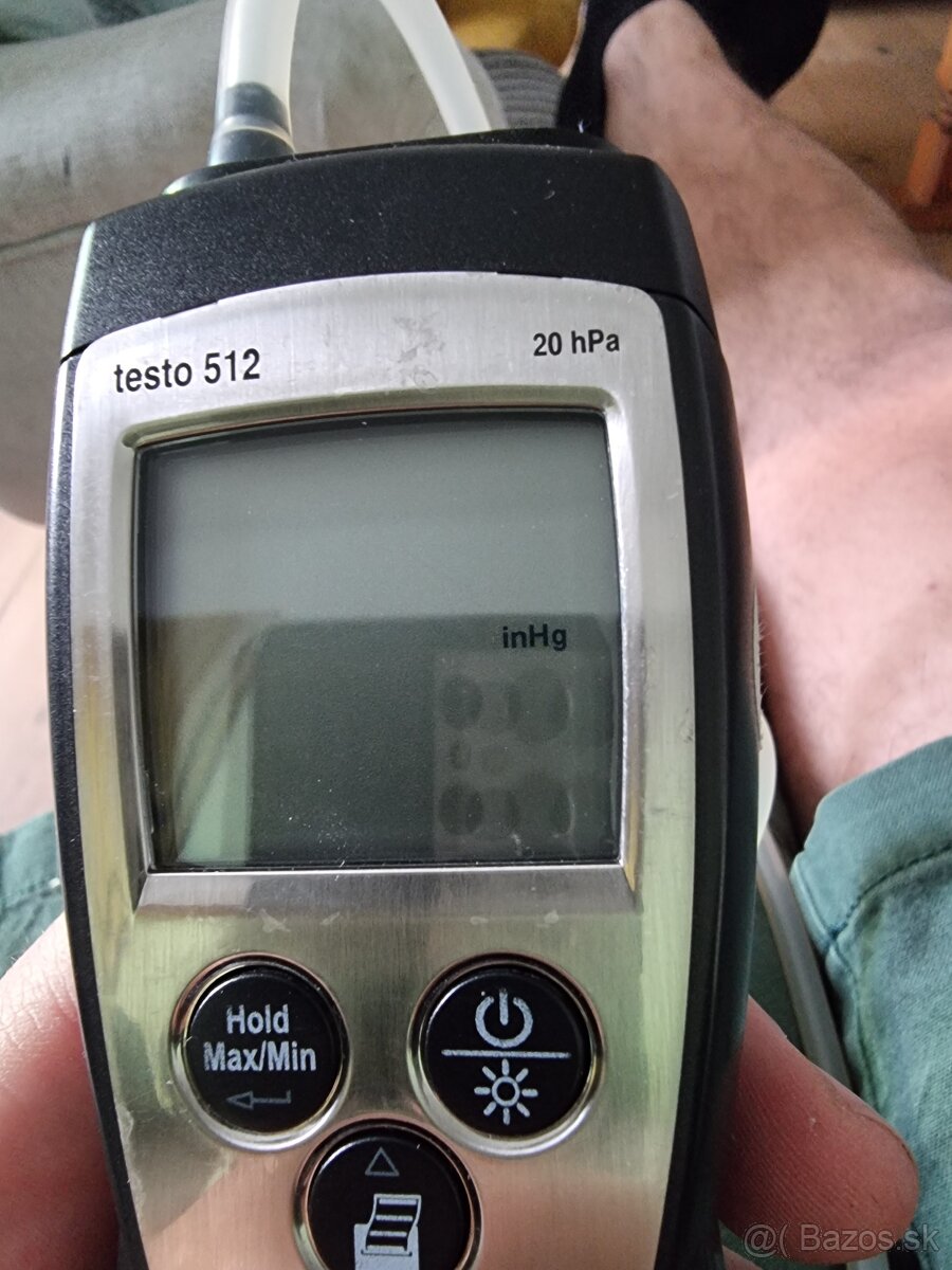 Testo 512 diferenčný tlakomer - 7