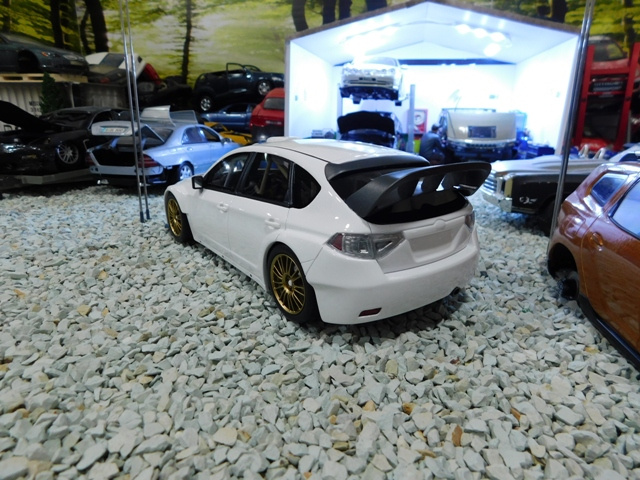 model auta Subaru Impreza 2008 Otto mobile 1:18 - 7