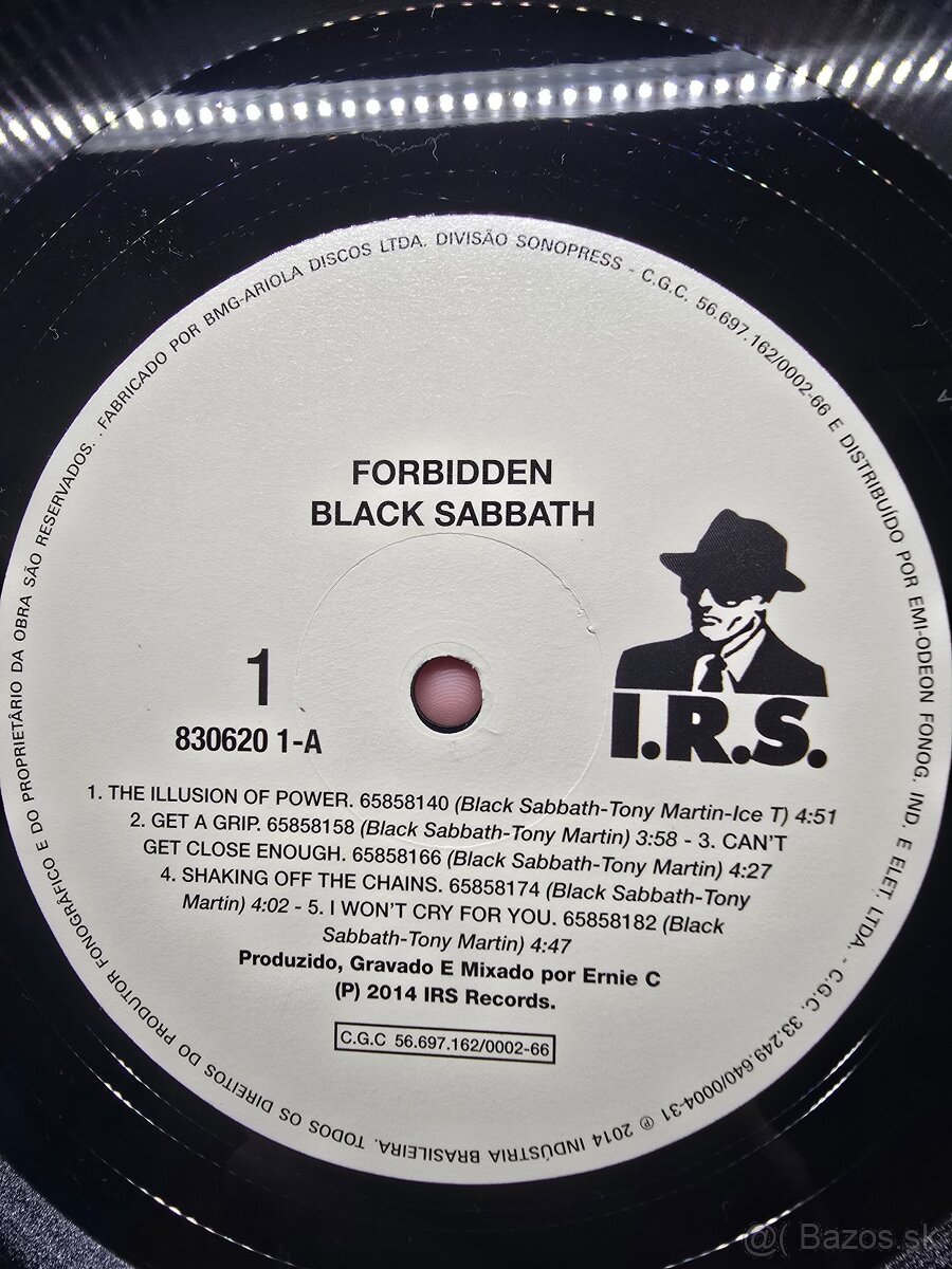 LP Black Sabbath Forbidden - 7