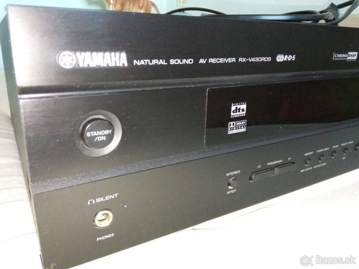 predám AV receiver Yamaha RX-V430RD - 7