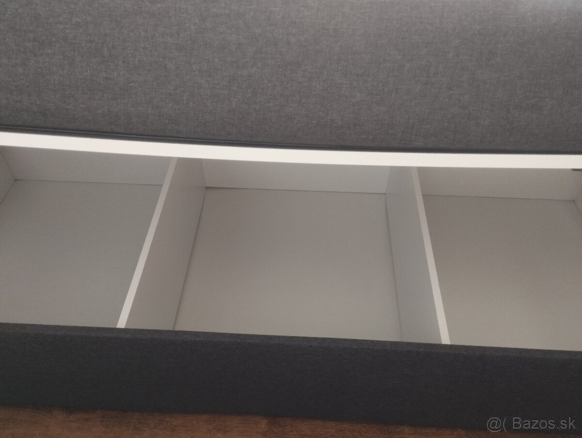 Manželská posteľ Alice - šedá - 7