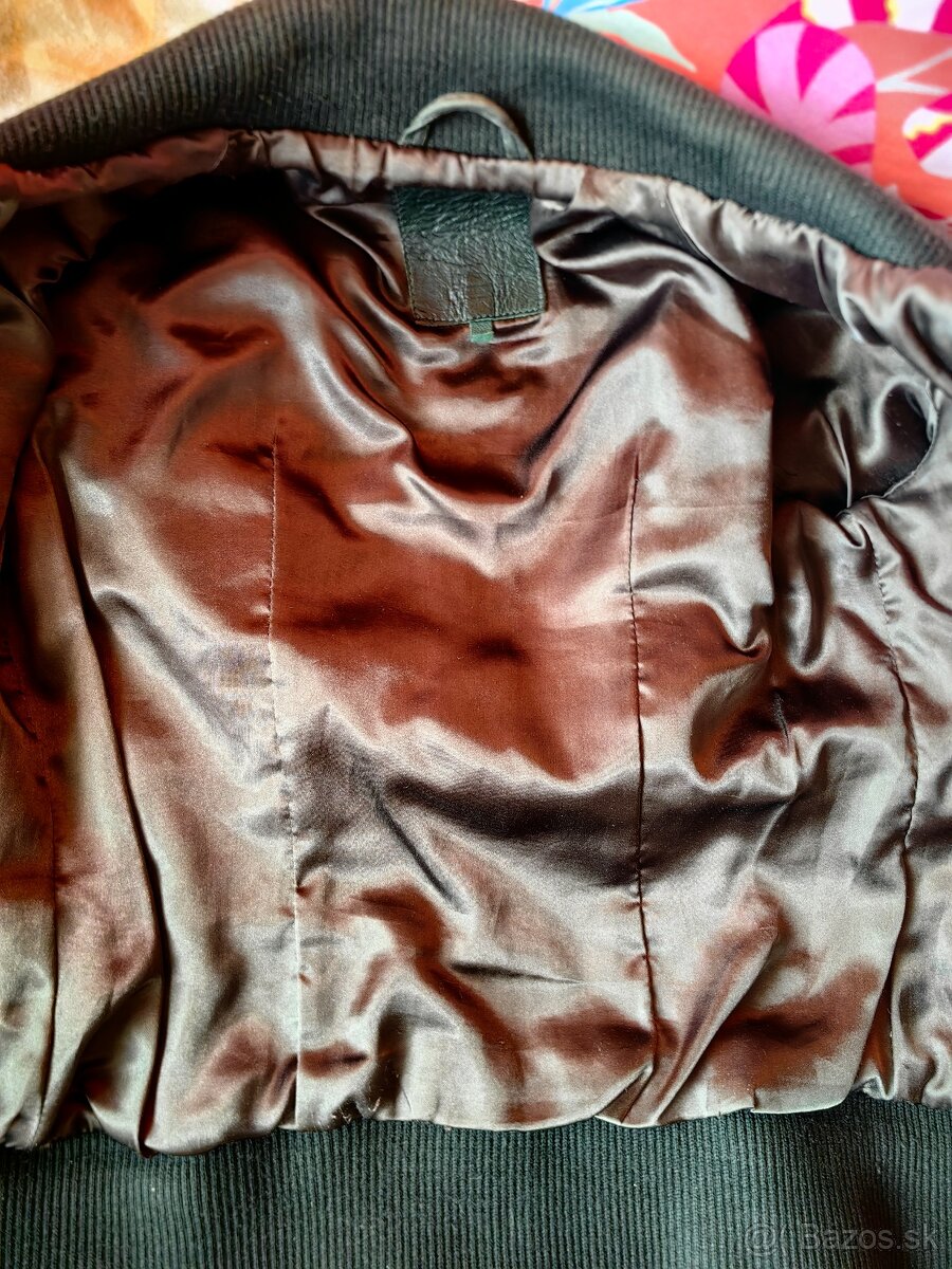 Dámska kožená bunda S - 7