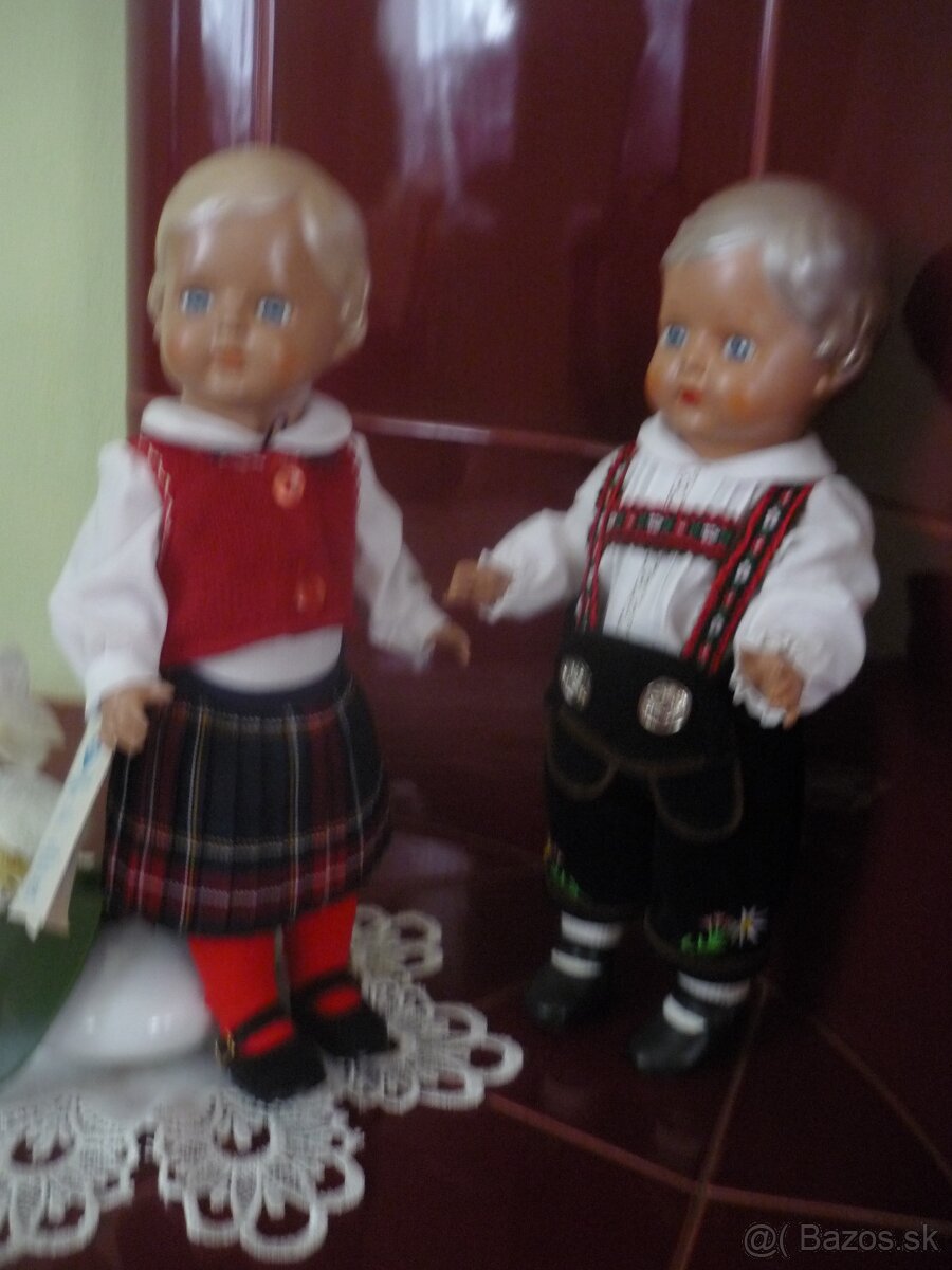 Krásny zber. párik od Schildkröt, v.31cm, znač. - 7