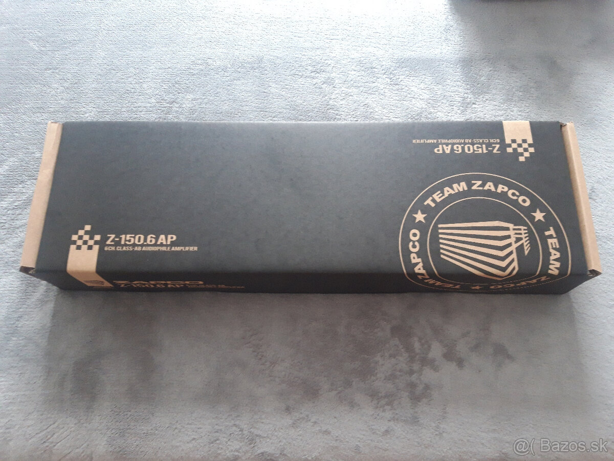 =NAJVYŠŠÍ MODEL= 6-KANÁLOVÝ AUDIOPHILE ZOSILŇOVAČ ZAPCO - 7