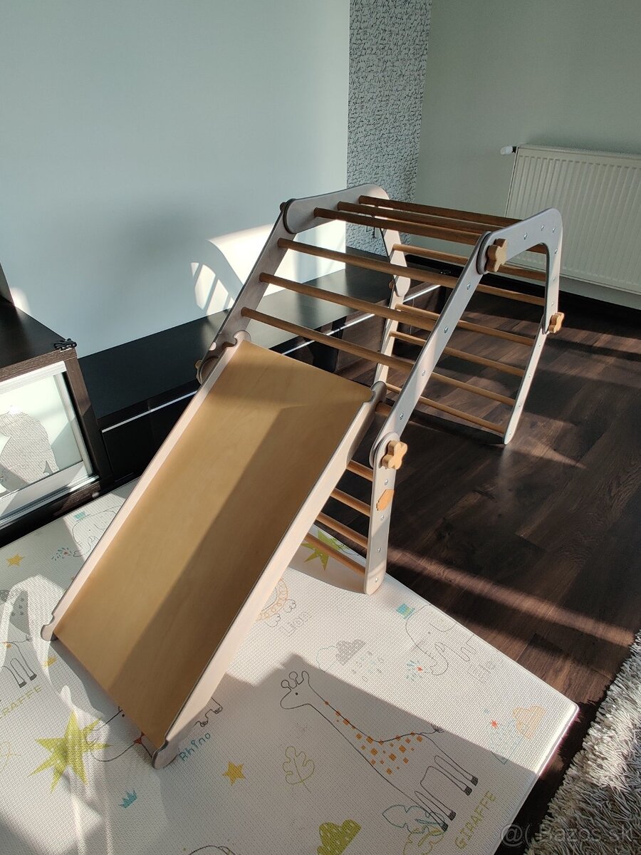 Montessori preliezka Bilauf Chipmunk Rock Gray - 7