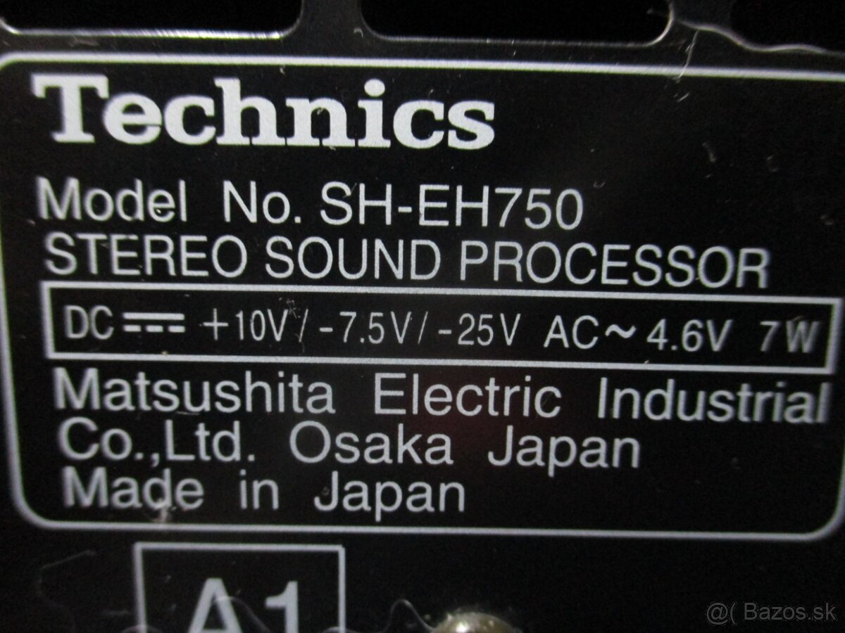TECHNICS STEREO SOUND PROCESOR SH-EH750 - 7