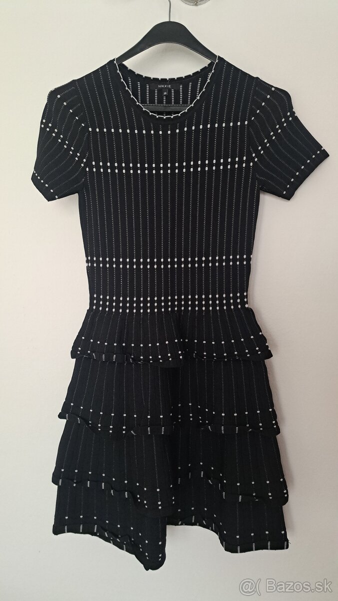 Dámske čierne šaty - 7