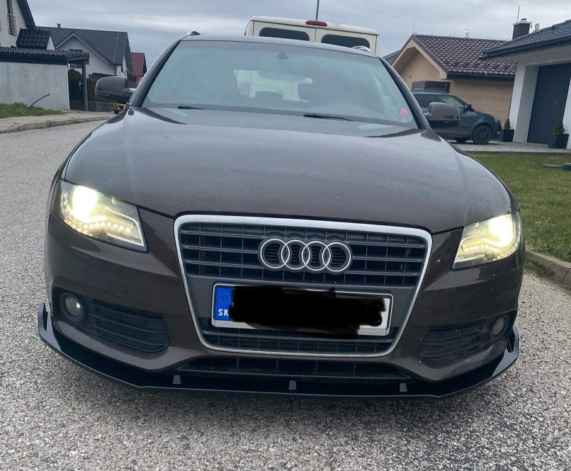 LIPKO LIPO SPOJLER AUDI A4 B8 B8.5 POD PREDNY NARAZNIK - 7