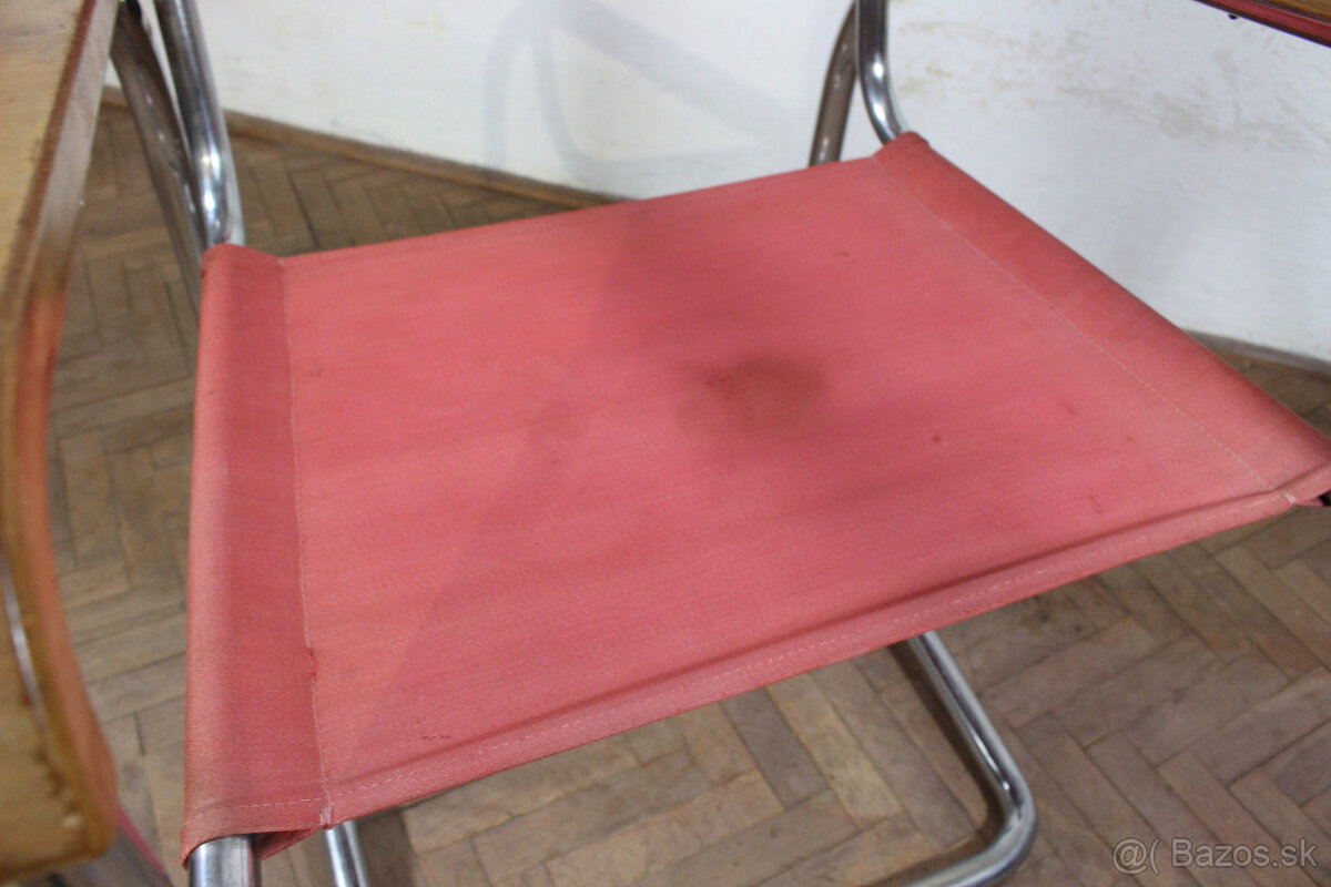 kreslá H-80 + stolík,Jindřich Halabala - 7