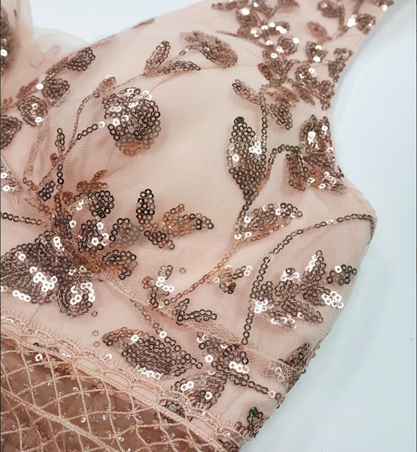 Šaty na ples, stužkovú, svadbu - veľkosť 36/38 - 7