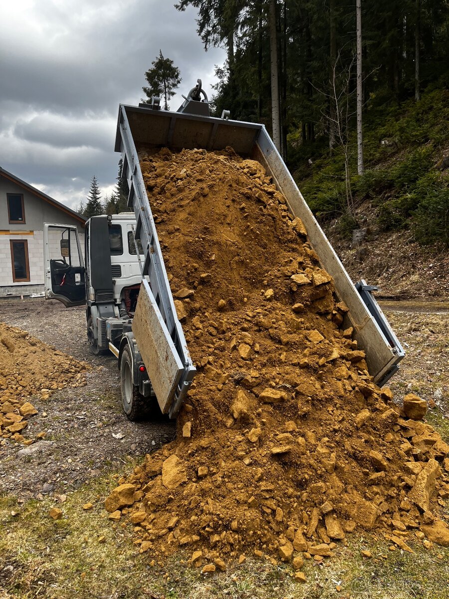 Dovoz a odvoz stavebného materiálu, zemné a výkopové práce - 7
