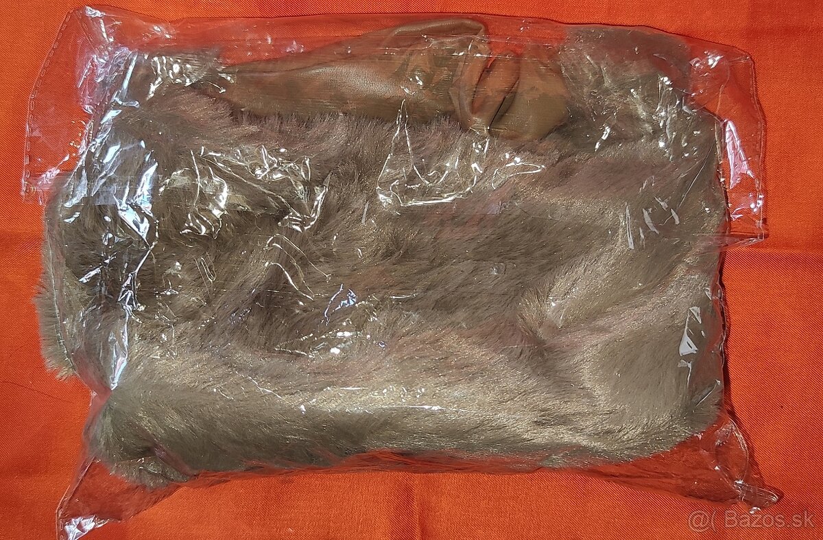 hnedá chlaptková kabelka - 7