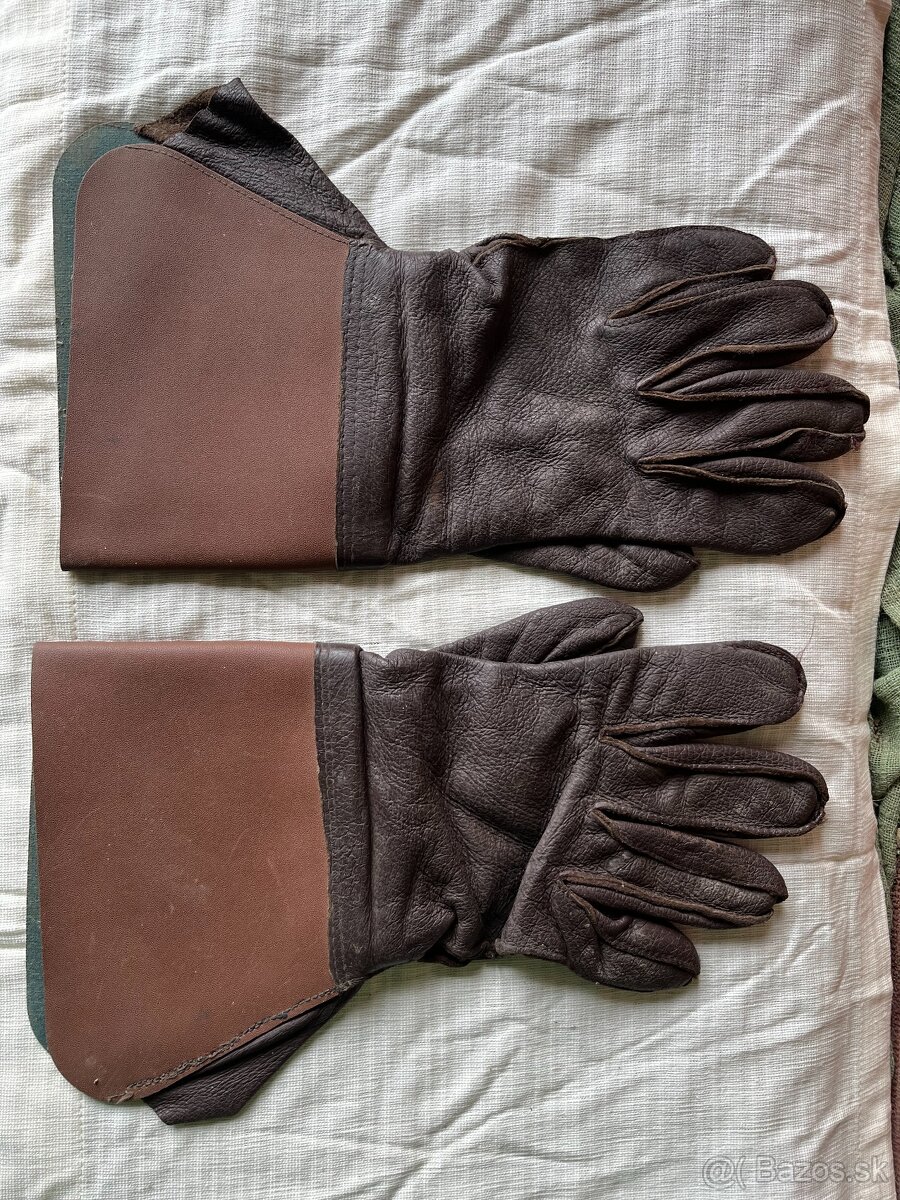 Kožené retro rukavice - 7