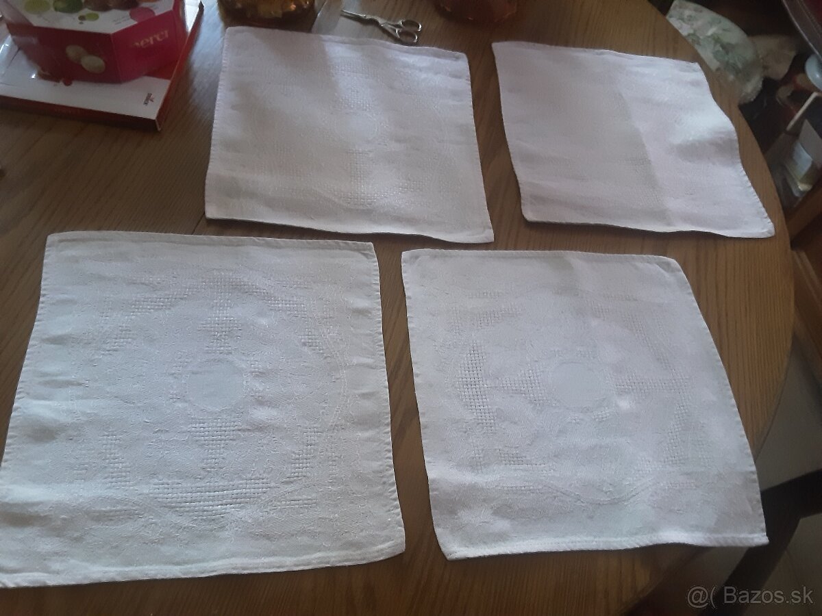 Predaj obrúskov a prestieraní zo 60.- 80.rokov - 7