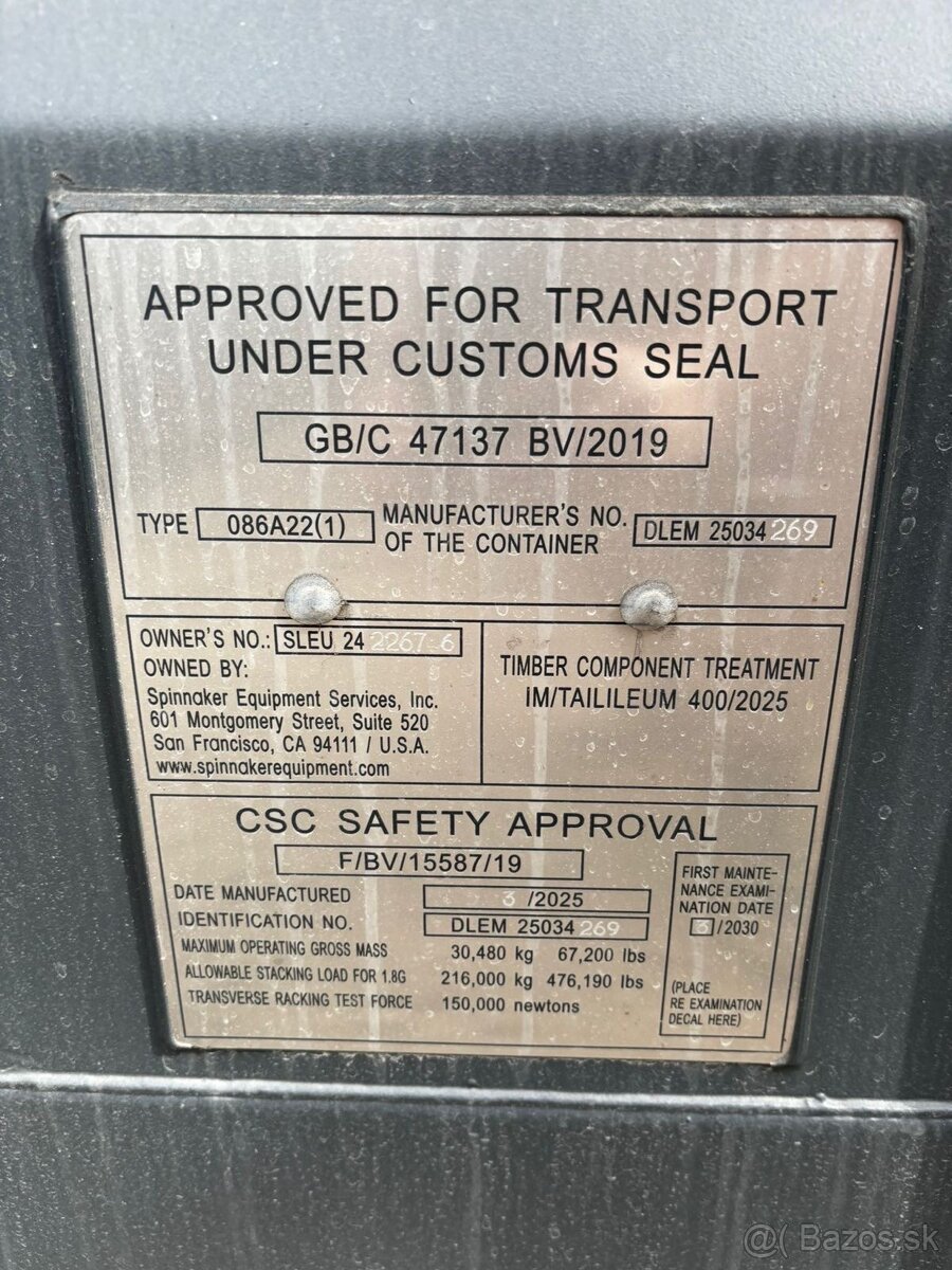 Predám lodný kontajner 20 DCČadca - 7