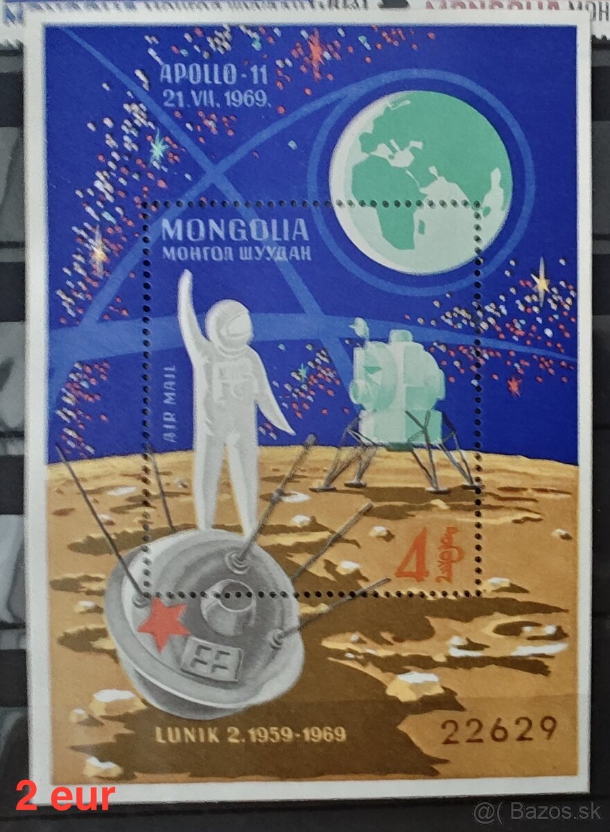 Mongolsko - kozmos - hlavne 60. roky - 7