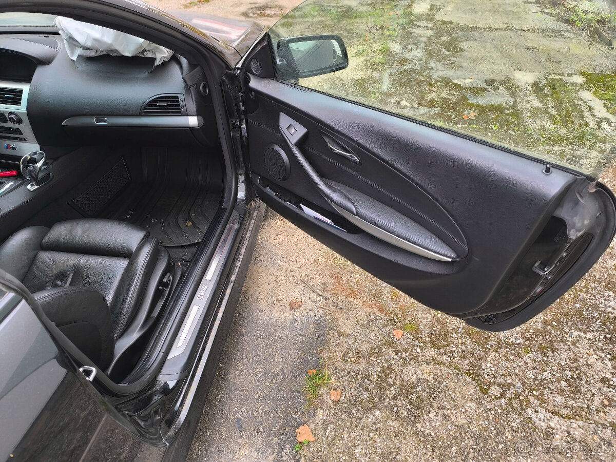 Bmw e63 lci kožený sport interiér.Velmi pěkný. - 7