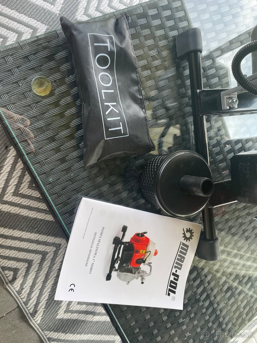 Čerpadlo z benzinovym motor značky mar -pol - 7