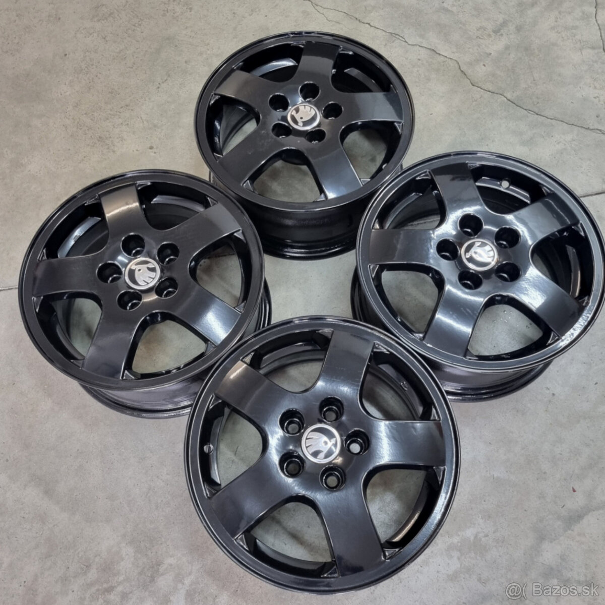 Hliníkové Škoda disky 5x100 R14 6J ET43 - 7