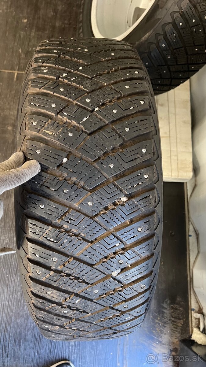 Elektróny alu + gumy s hrotmi VW Touareg - 7