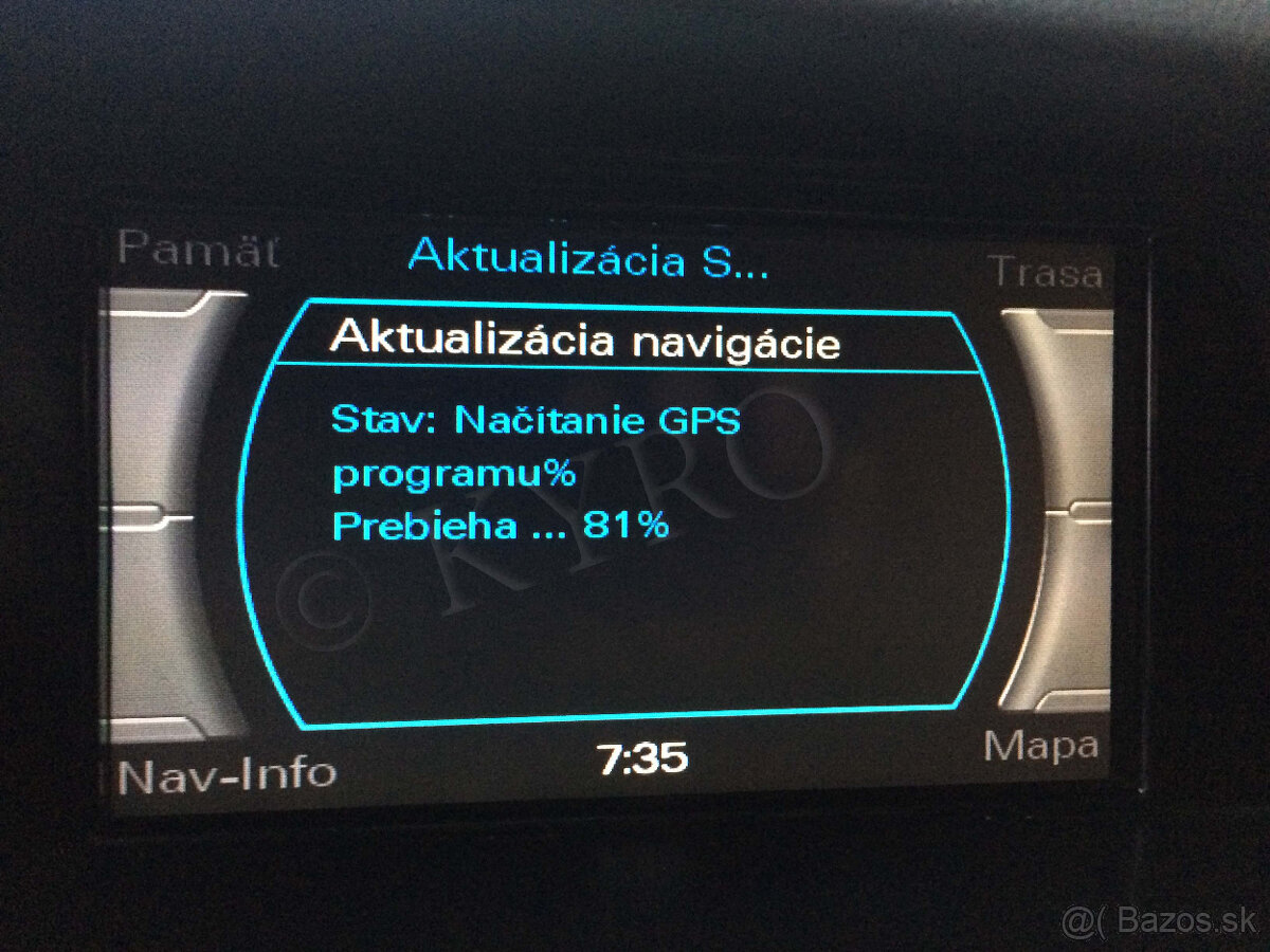 Audi MMI 2G mapy 2019 - 7