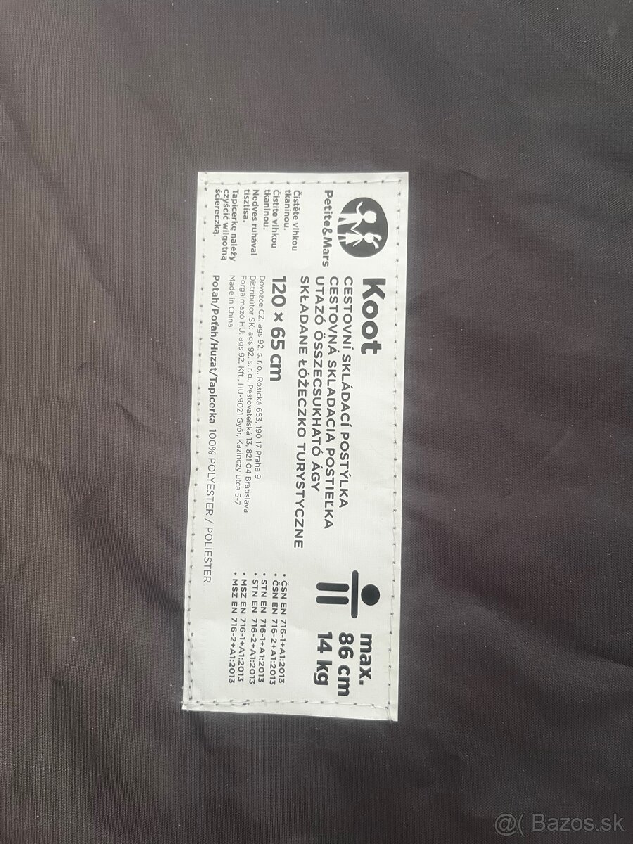 Cestovná postielka - 7