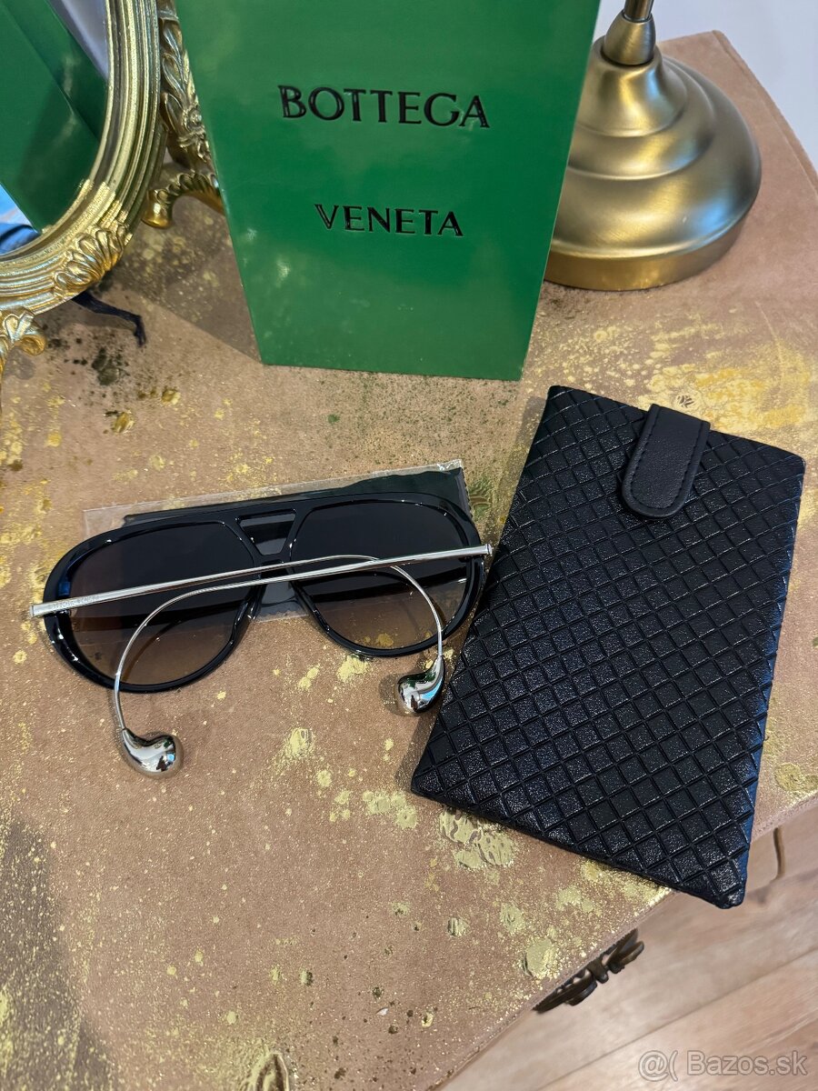 Bottega Veneta slnečné okuliare s UV filtrom Skladom - 7
