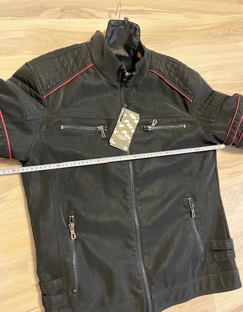 Kožená bunda xl umelá koža nová - 7