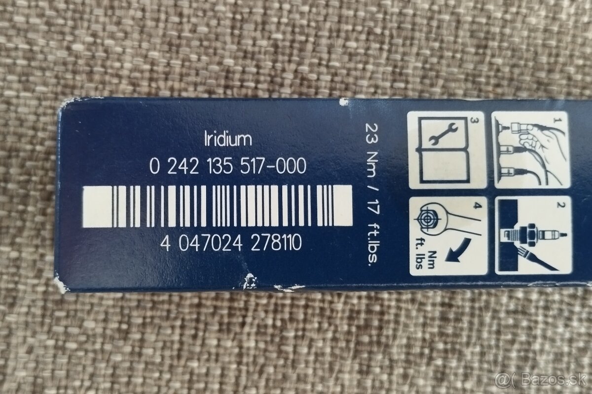 Zapaľovacie sviečky BOSCH - 7