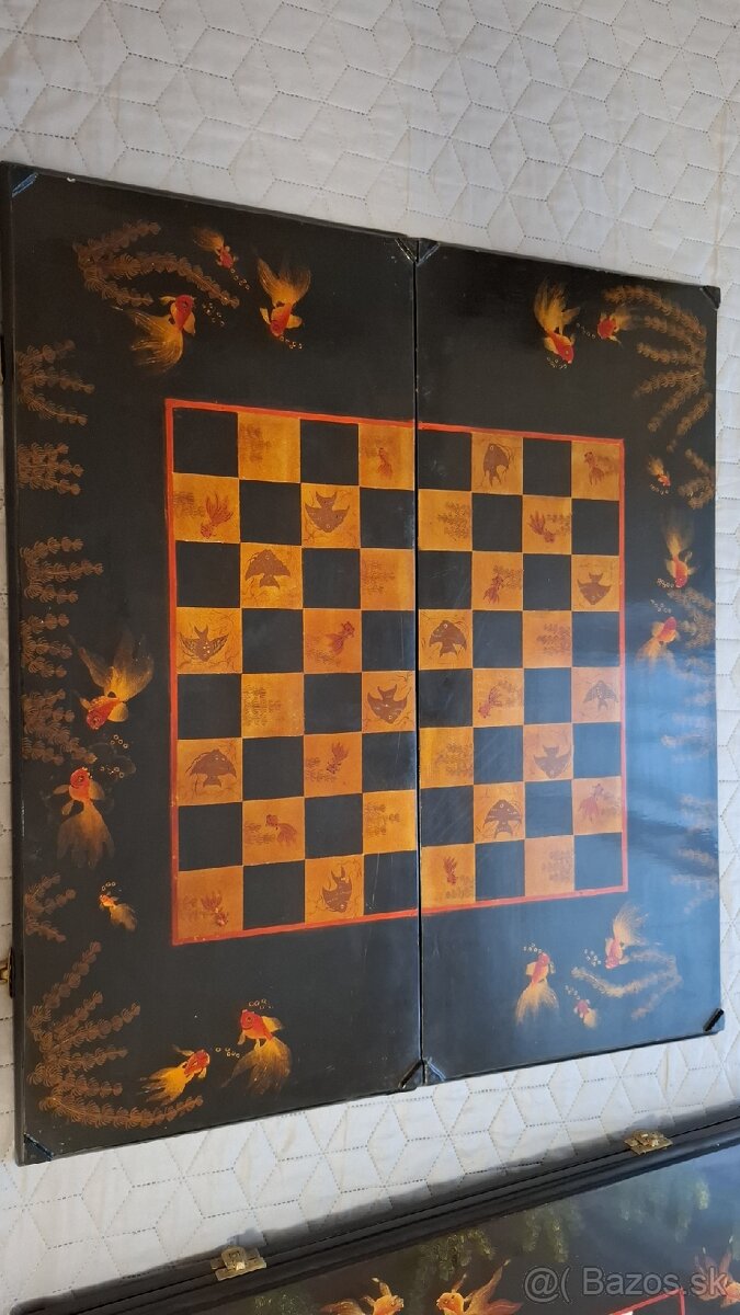 Dosky Sachovnice vintage - 7